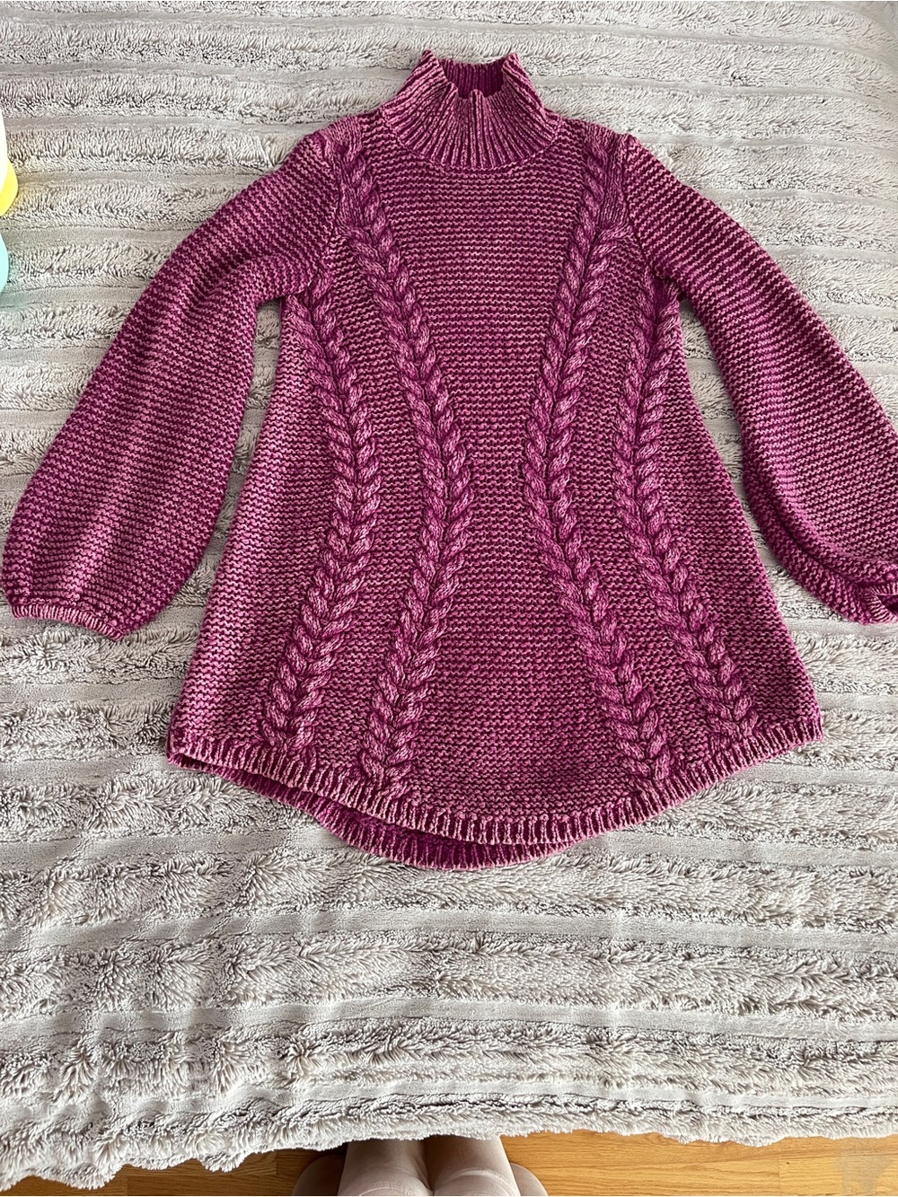 EUC Free People Back to Back sweater dress